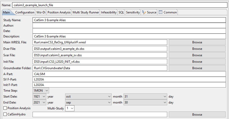 An Example Launch File